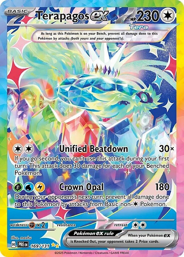 Terapagos EX - 169/131 (Prismatic Evolutions)
