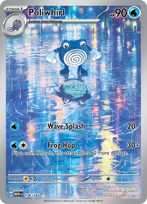 Poliwhirl - 176/165 (Pok&eacute;mon 151)