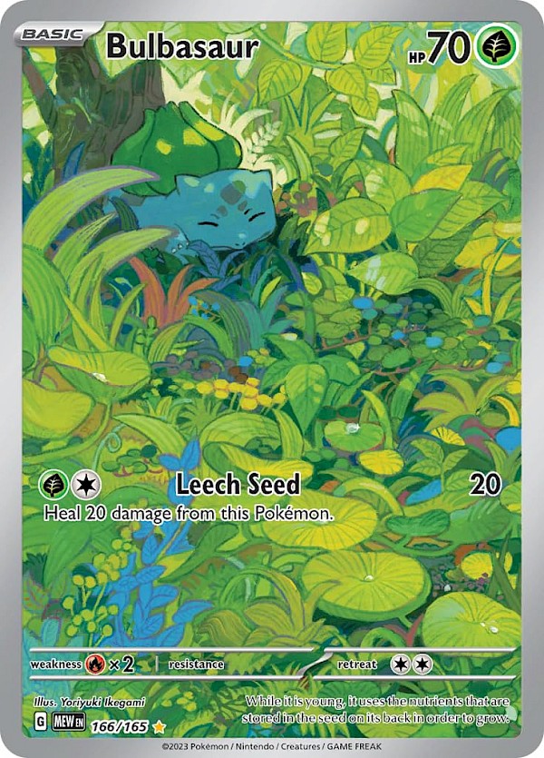 Bulbasaur - 166/165 (Pok&eacute;mon 151)