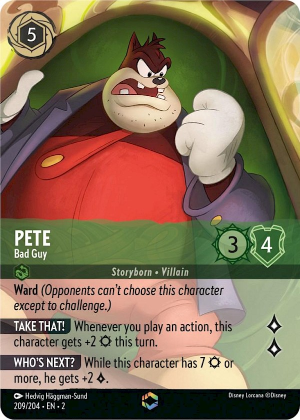 Pete - Bad Guy (209/204 EN 2) - Rise of the Floodborn