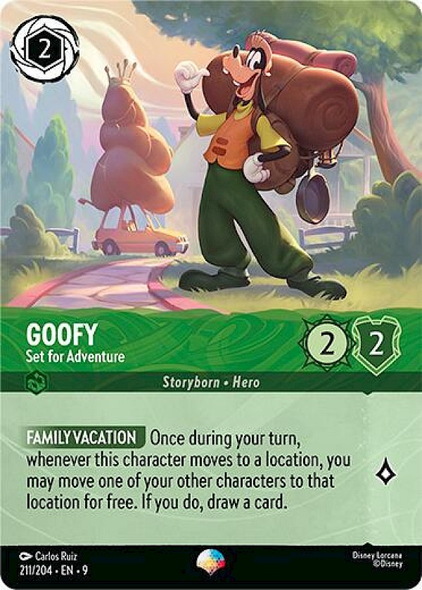 Goofy - Set for Adventure (211/204 EN 9) - Fabled