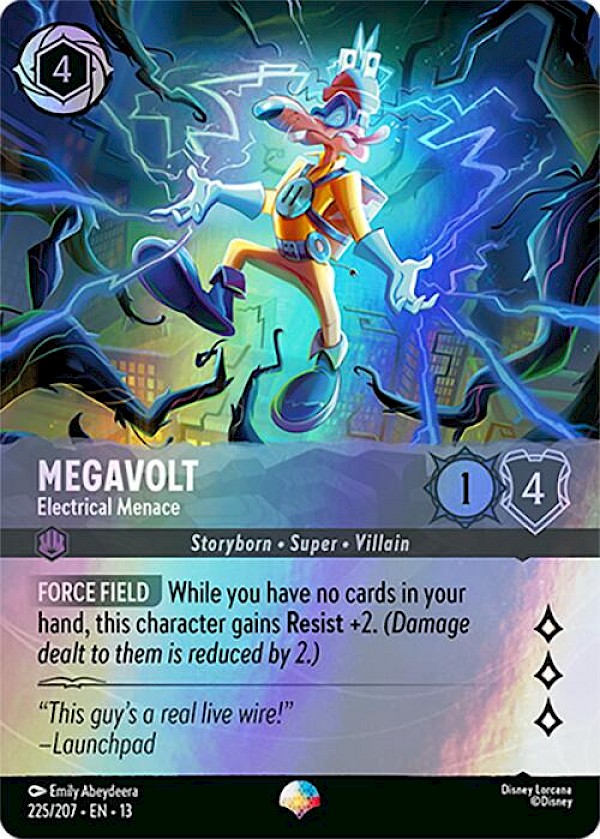 Megavolt - Electrical Menace (225/207 EN 13) - Attack of the Vine!