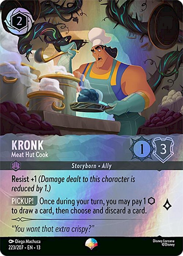 Kronk - Meat Hut Cook (223/207 EN 13) - Attack of the Vine!