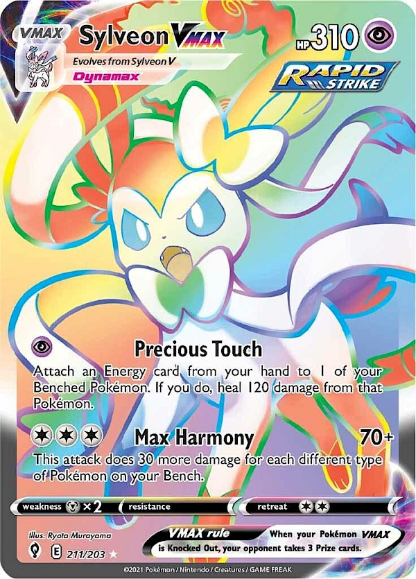 Sylveon VMAX (Secret) - 211/203 (Evolving Skies)