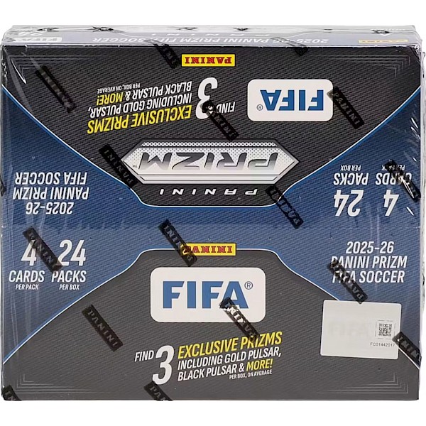 2025-26 Panini Prizm FIFA Soccer Retail Box