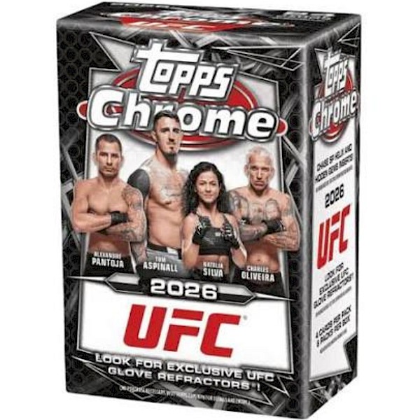 2026 Topps Chrome UFC Blaster Box