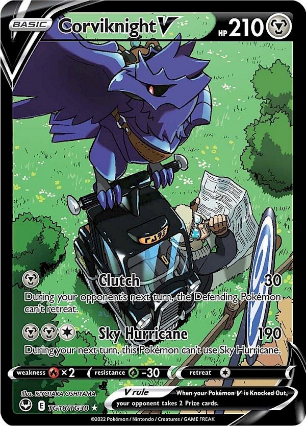 Corviknight V - TG18/TG30 (Silver Tempest Trainer Gallery)