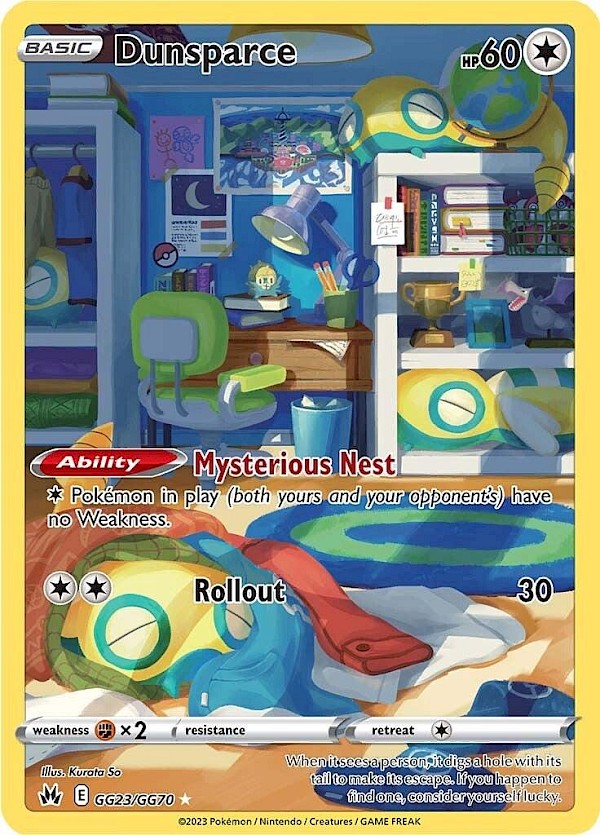 Dunsparce - GG23/GG70 (Crown Zenith: Galarian Gallery)