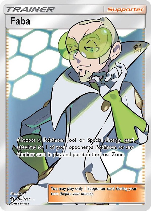 Faba (Full Art) - 208/214 (Lost Thunder)