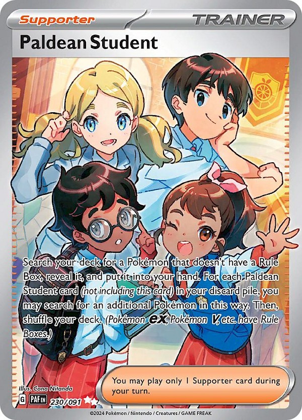 Paldean Student - 230/091 (Paldean Fates)