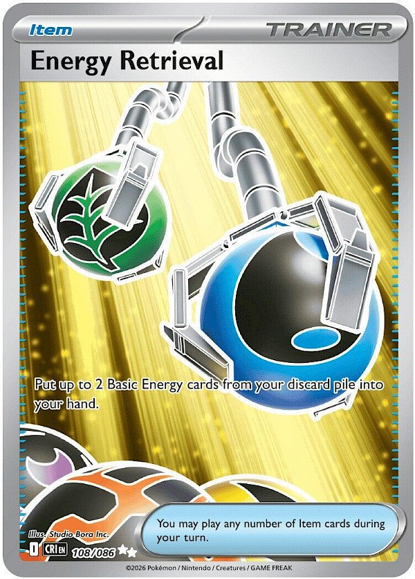 Energy Retrieval - 108/086 (Chaos Rising)