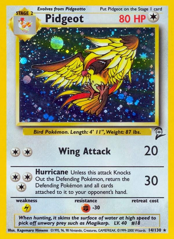 pidgeot (Base Set 2) - 14/130
