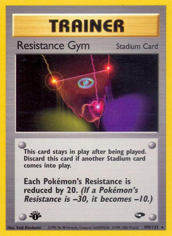 Resistance Gym (First Edition) - 109/132 (Gym Challenge)