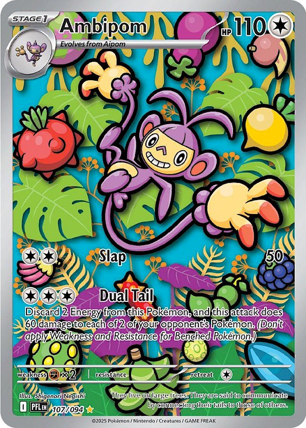 Ambipom - 107/094 (Phantasmal Flames)