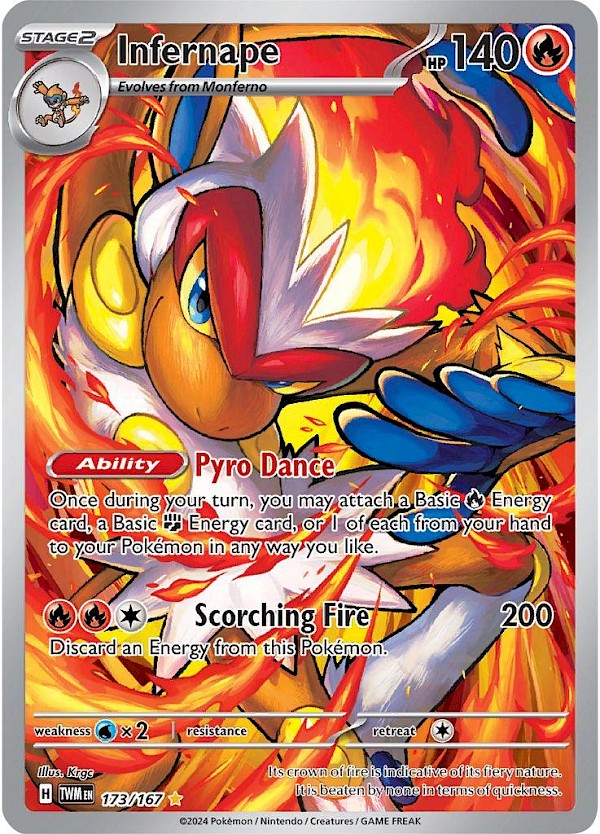 Infernape - 173/167 (Twilight Masquerade)