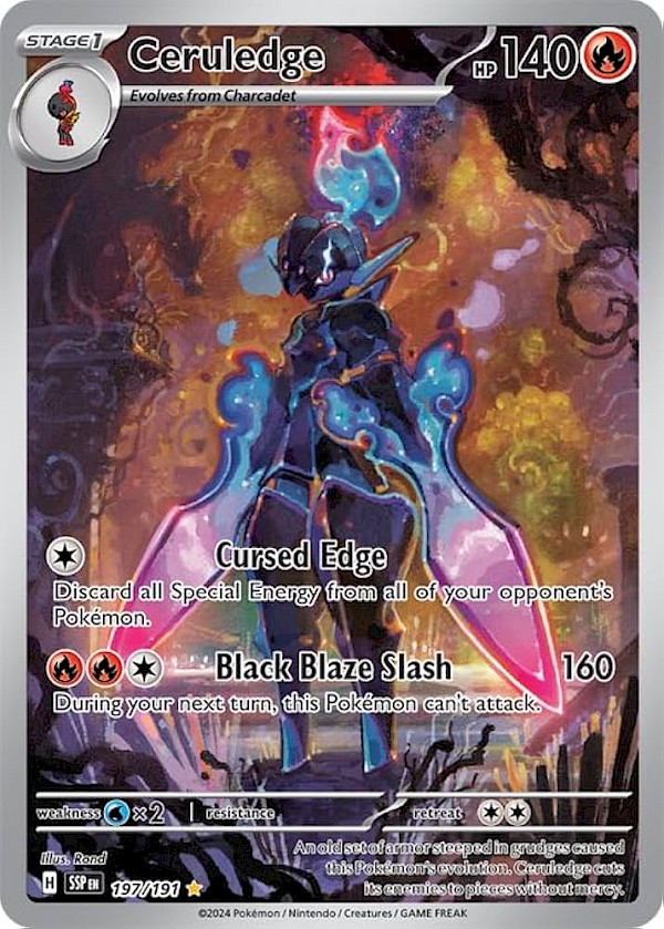 Ceruledge - 197/191 (Surging Sparks)