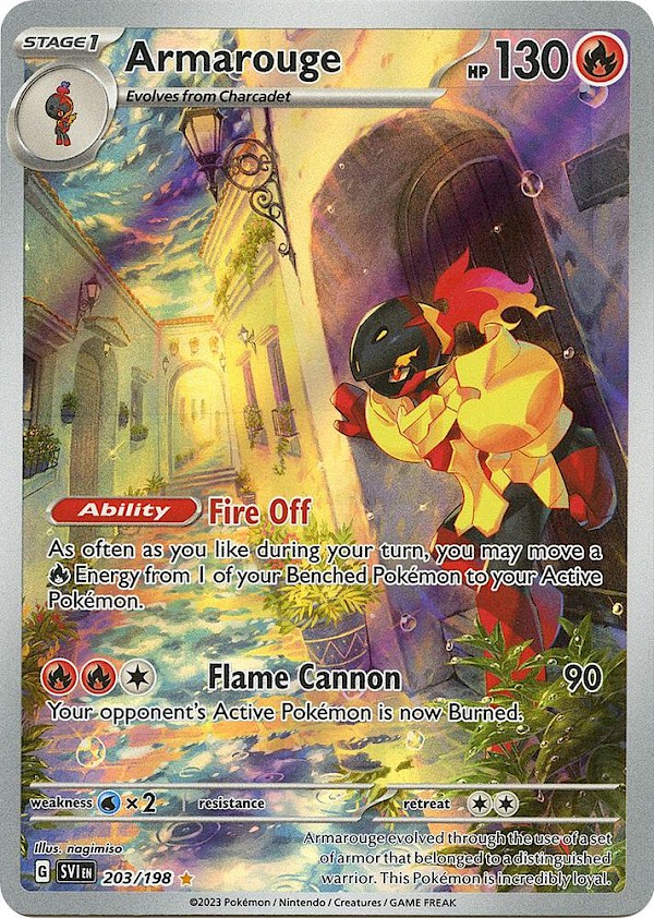 Armarouge - 203/198 (Scarlet & Violet Base Set)
