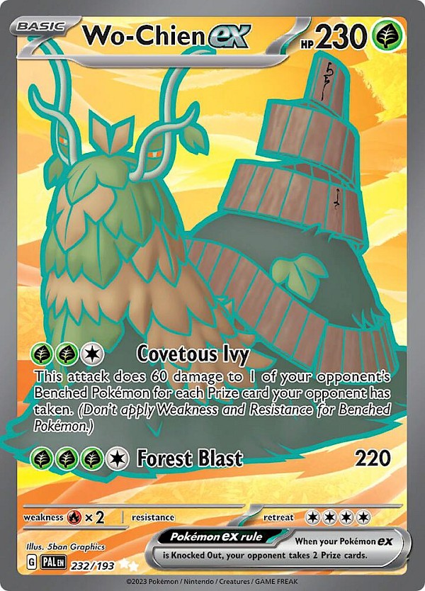 Wo-Chien EX - 232/193 (Paldea Evolved)
