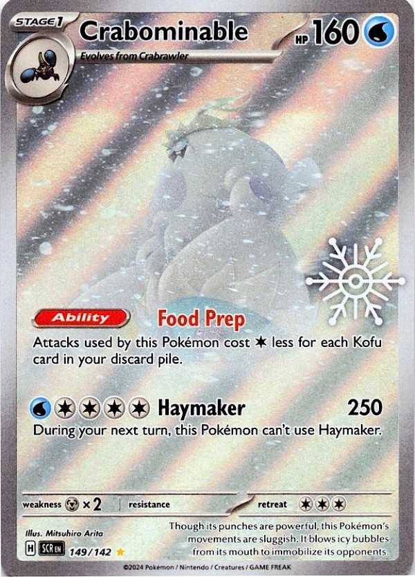 Crabominable (Holiday Calendar) - 149/142 (Miscellaneous Cards & Products)