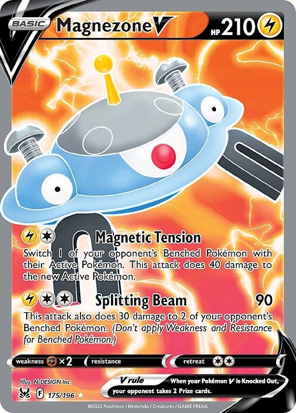 Magnezone V (Full Art) - 175/196 (Lost Origin)