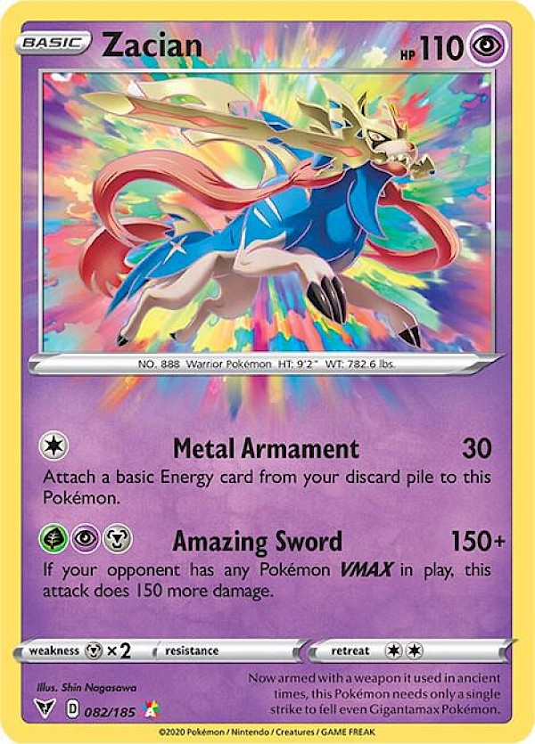 Zacian - 082/185 (Vivid Voltage)