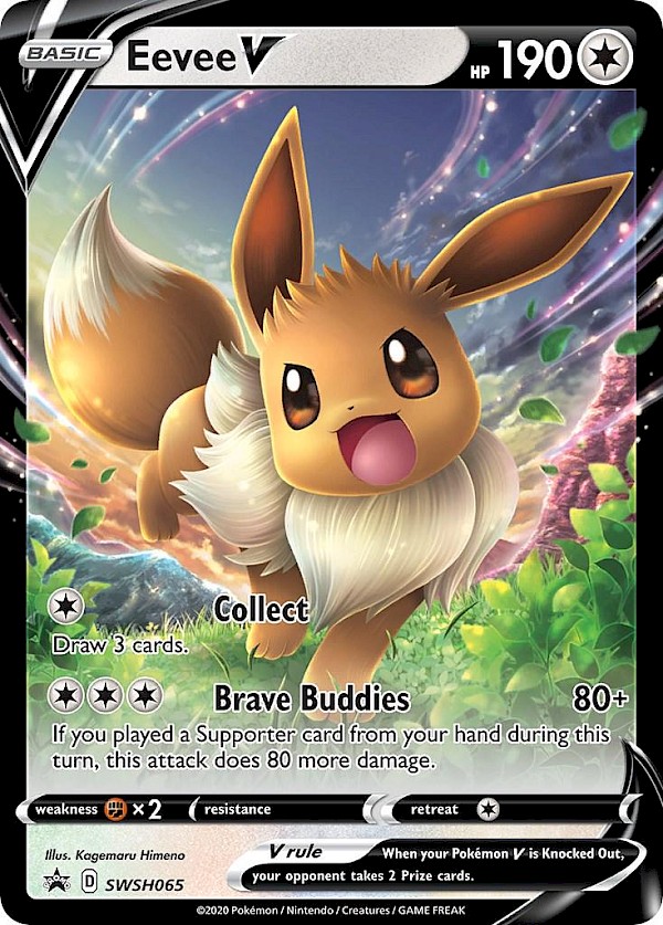 Eevee V - SWSH065 (Sword & Shield Promo)