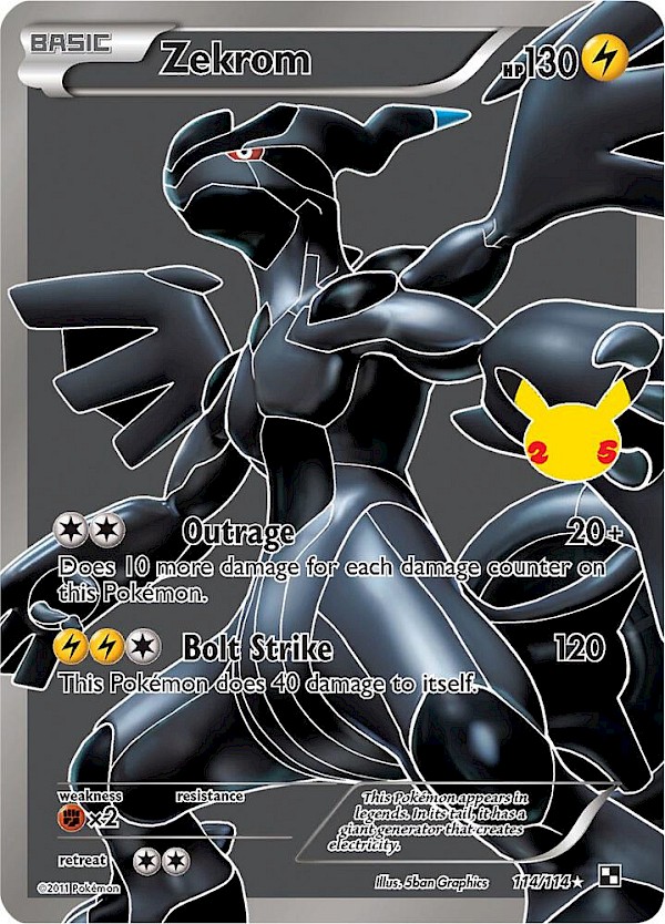 Zekrom - 114/114 (Celebrations: Classic Collection)
