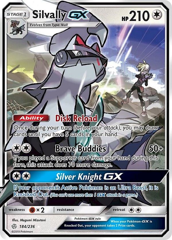 Silvally GX - 184/236 (Cosmic Eclipse)