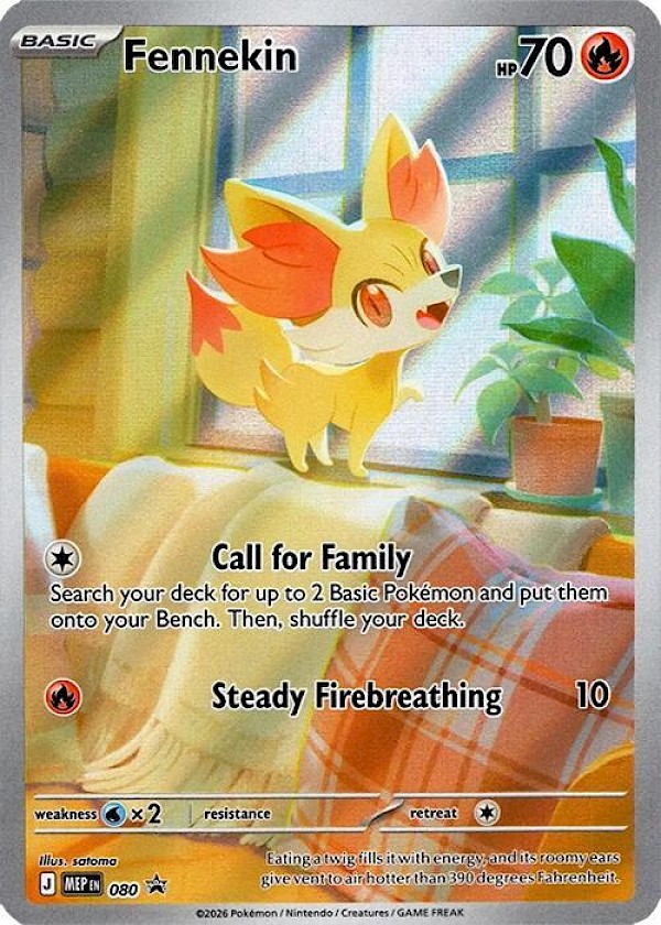 Fennekin - 080 (Mega Evolutions Promo)