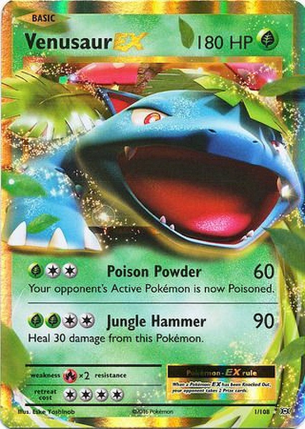 Venusaur EX - 1/108 (Evolutions)