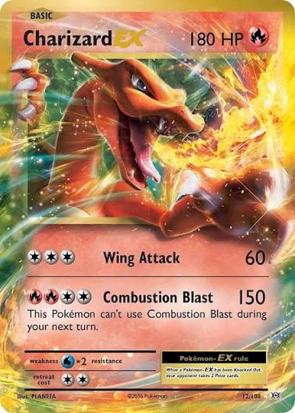 Charizard EX - 12/108 (Evolutions)