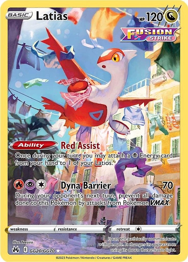 Latias - GG20/GG70 (Crown Zenith: Galarian Gallery)