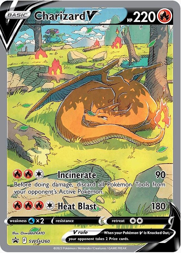 Charizard V (Sealed) - SWSH260 (Promo)