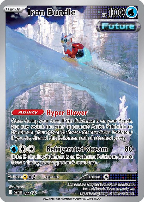 Iron Bundle (Pok&eacute;mon Center Exclusive) - 066 (Scarlet & Violet Promo)