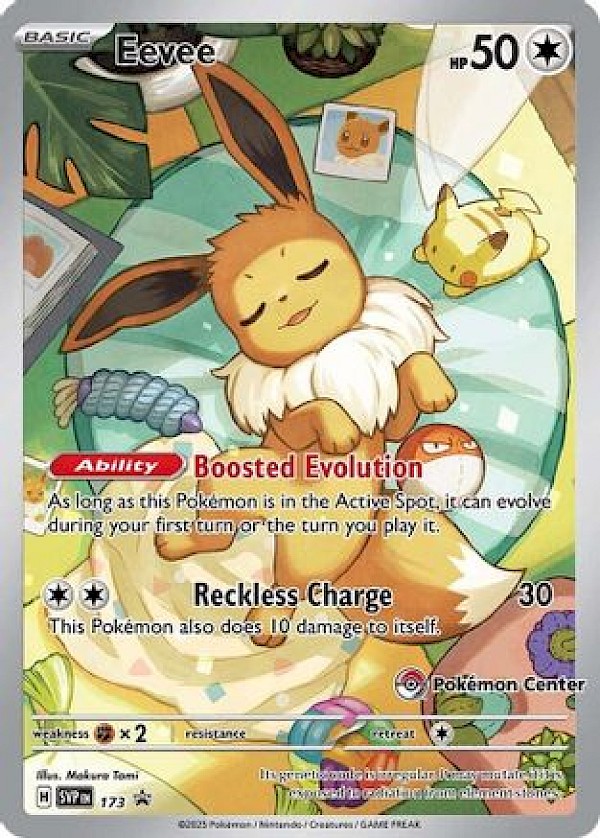 Eevee (Sealed Pok&eacute;mon Center Exclusive) - 173 (Promo)