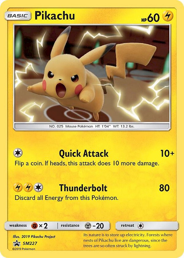 Pikachu - SM227 (Sun & Moon Promo)