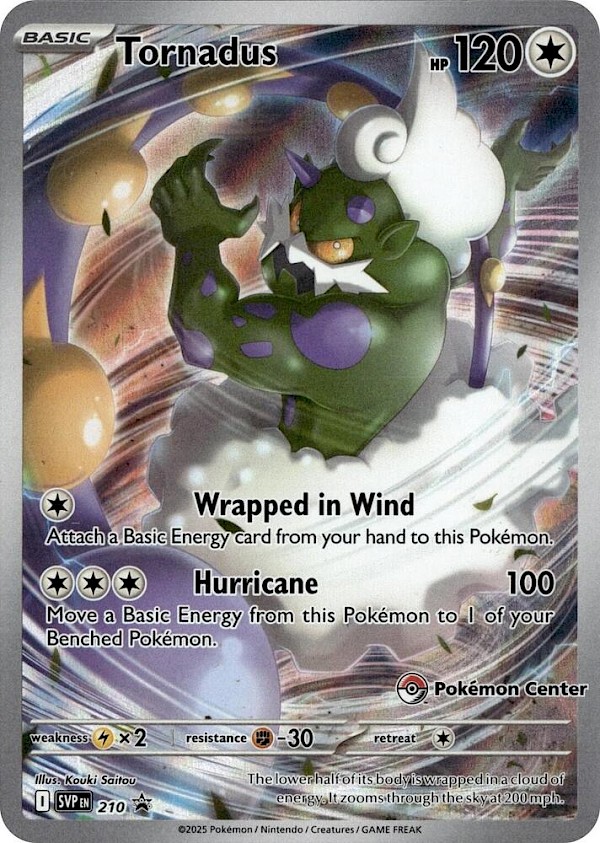 Tornadus (Pok&eacute;mon Center Exclusive) - 210 (Scarlet & Violet Promo)