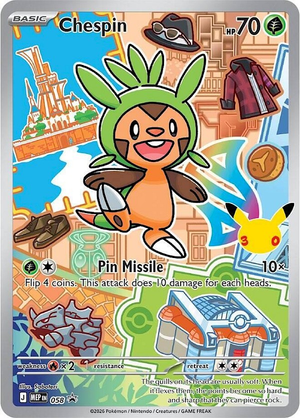 Chespin - 058 (Mega Evolution Promo)