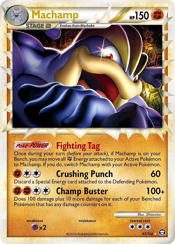Machamp (Prime) - 95/102 (Triumphant)