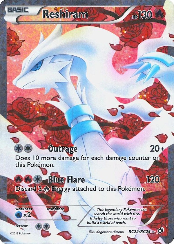 Reshiram - RC22/RC25 (Radiant Collections)