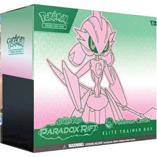 Pok&eacute;mon: Paradox Rift Pok&eacute;mon Center Elite Trainer Box (Iron Valiant)
