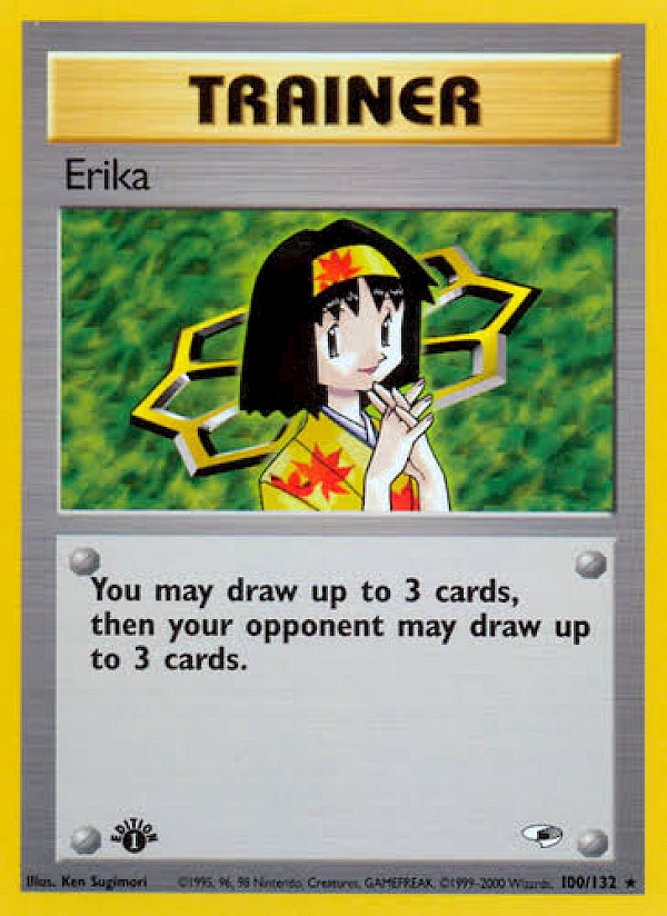 Erika (Fist Edition) - 100/132 (Gym Heroes)