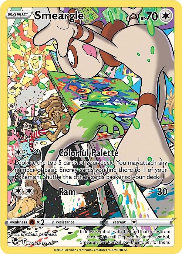 Smeargle - TG10/TG30 (Silver Tempest Trainer Gallery)