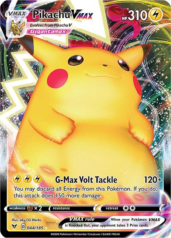 Pikachu VMAX - 044/185 (Vivid Voltage)