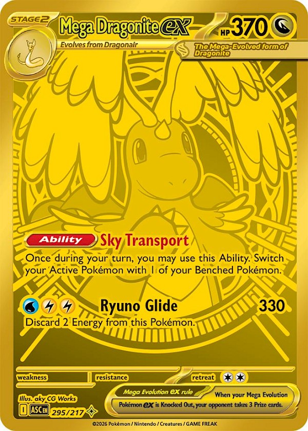Mega Dragonite EX - 295/217 (Ascended Heroes)
