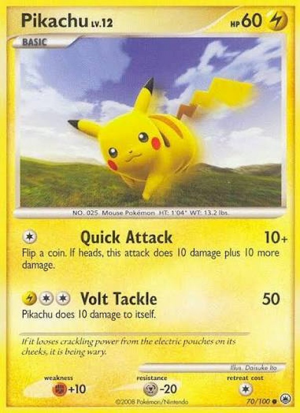 Pikachu - 70/100 (Majestic Dawn)