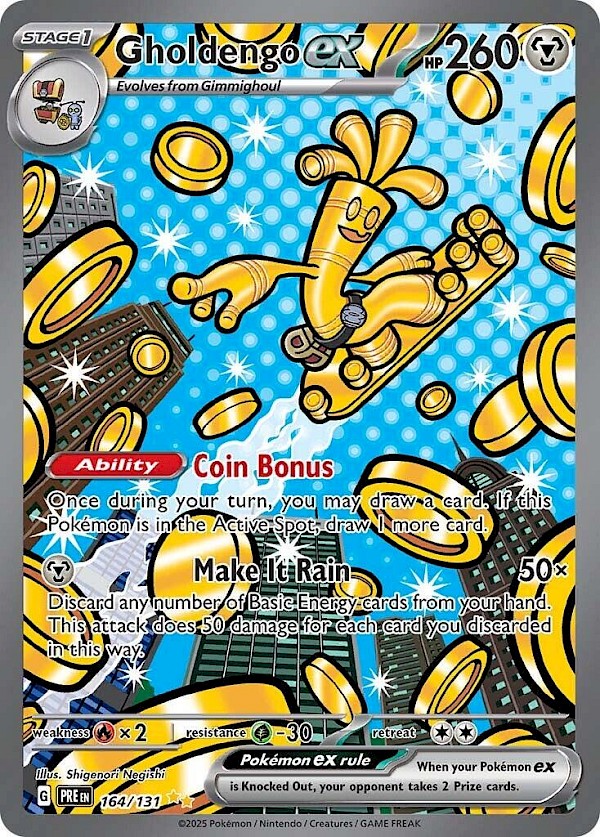 Gholdengo EX - 164/131 (Prismatic Evolutions)