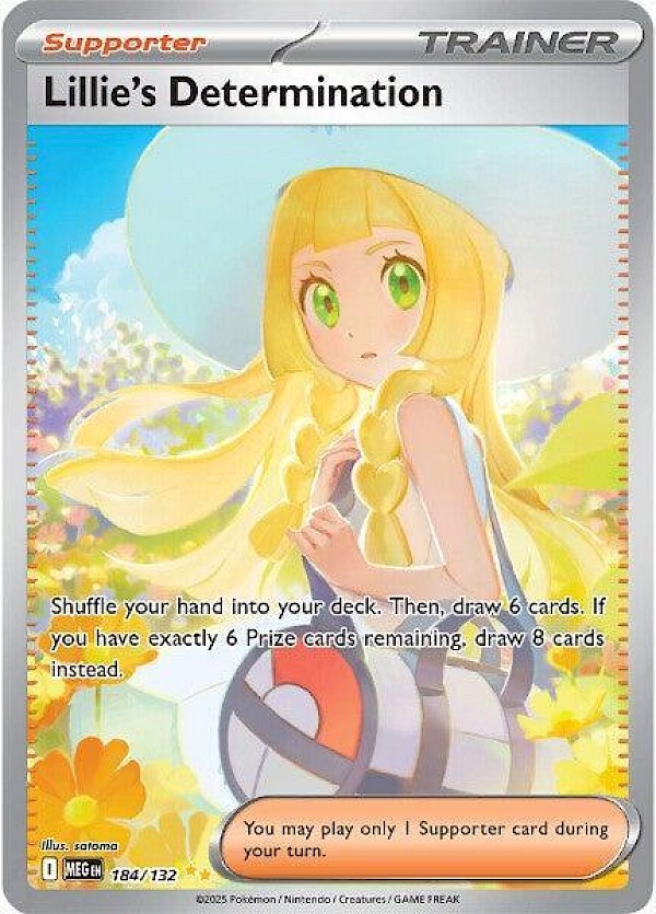 Lillie's Determination - 184/132 (Mega Evolution)