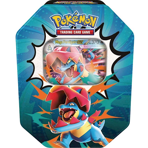 Pok&eacute;mon: Mega Evolution Ascended Heroes Tin (Mega Feraligatr)