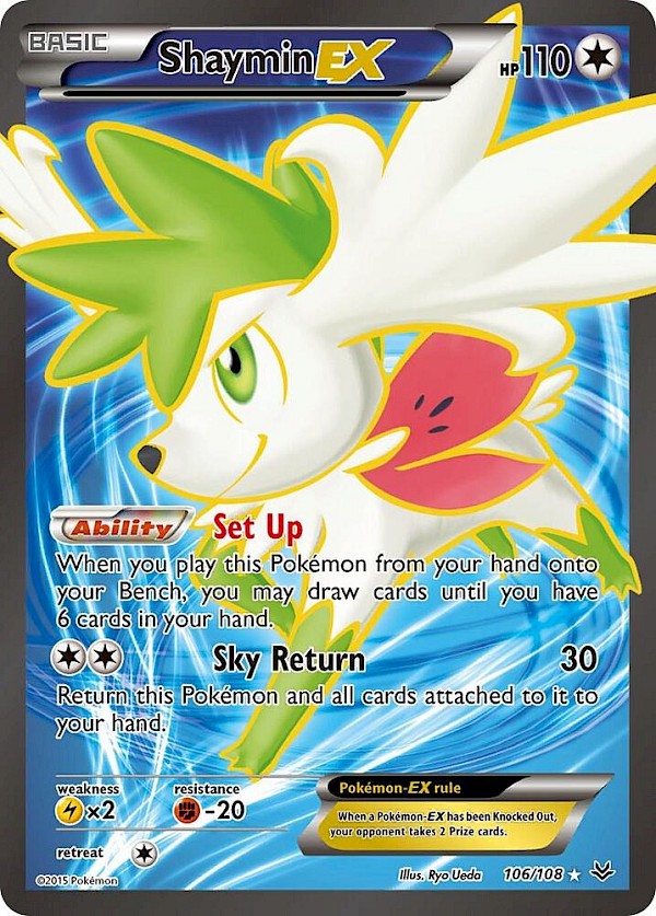 Shaymin EX (106 Full Art) - 106/108 (Roaring Skies)